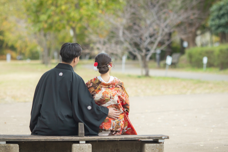 おふたりで寄り添い合って・・＾＾