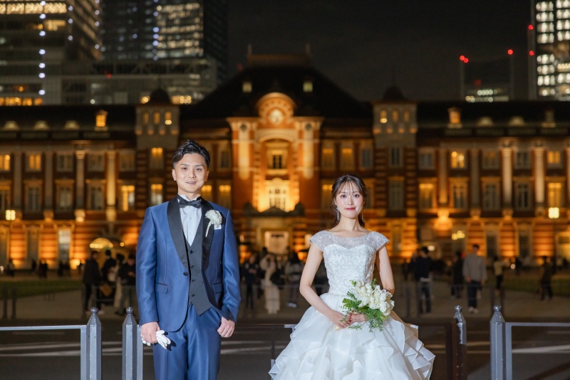 やっぱり人気な駅舎前!