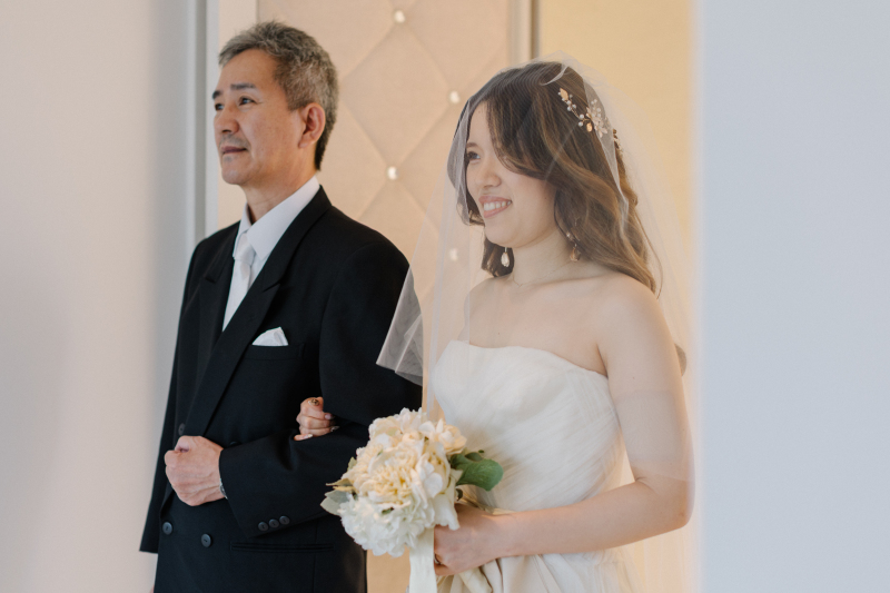 親御さまを呼んで、みんなでフォトウェディング