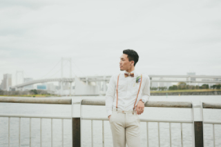 ご新郎様ヘアセット