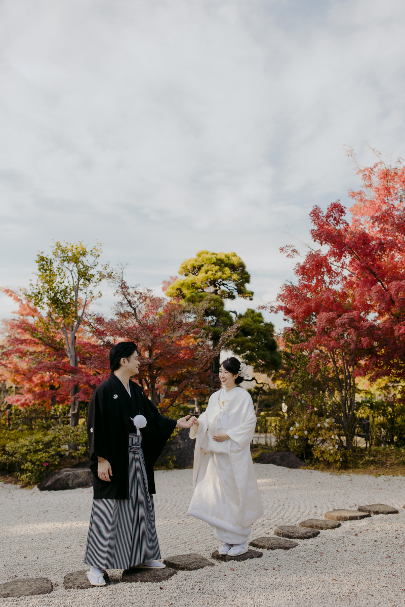 【和装ロケ】早くもご予約開始！紅葉おまかせロケーションプラン◆ご新婦様ヘアセット&メイク・着付け・移動費・全データ込み