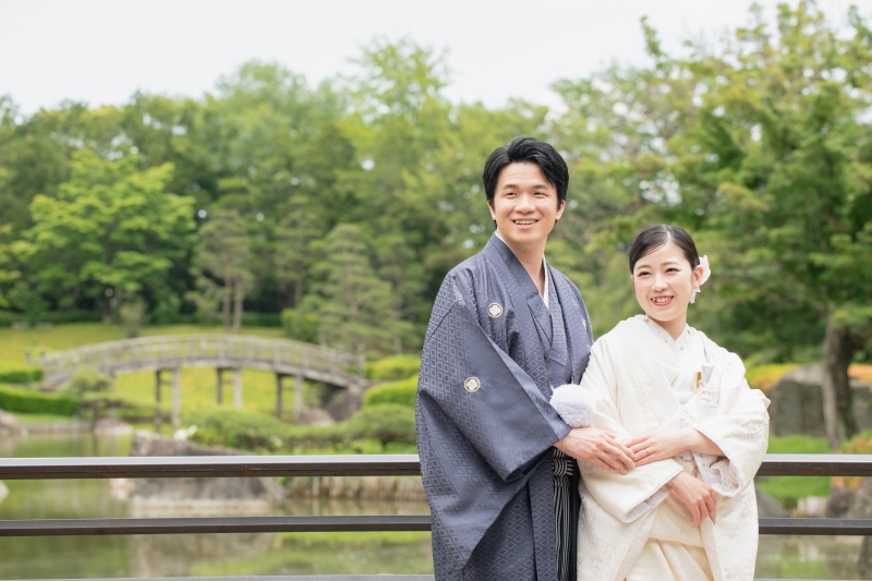 【和装ロケ】"花田苑"撮影プラン◆和の空間を楽しみながらゆったり1時間撮影・ご新婦様ヘア&メイク・着付け・移動費・全データ込