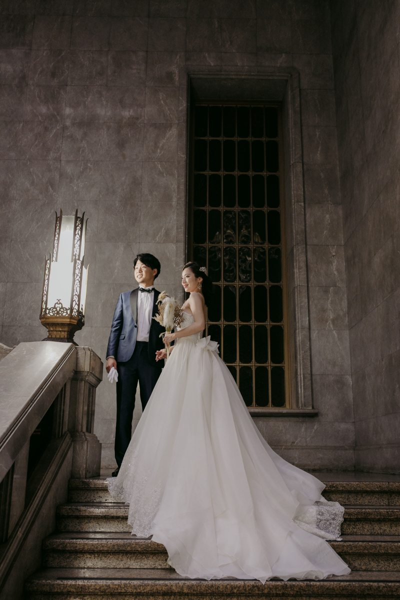 【東京国立博物館】撮影プラン※平均3〜4ヶ月待ち◆新婦ヘアセット&メイク・ドレス&タキシード・1.5時間撮影・移動費・全データ付