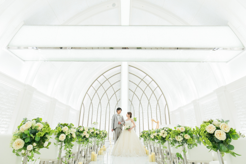 【チャペルプラン】関東23箇所&時期も選べる本格チャペルで"写真で残す結婚式"◆ヘアセット&メイク・移動費・申請費・全データ込み