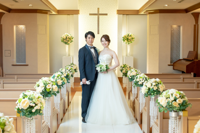 【チャペルプラン】ザ・クレストホテル柏内で"写真で残す結婚式"◆ご新婦様ヘアセット&メイク・全データ込み
