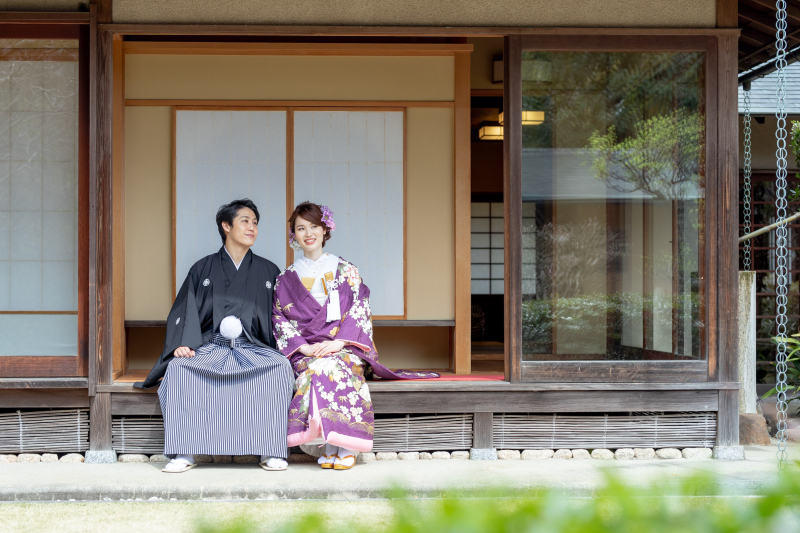 【和邸宅＋お庭】あけぼの山公園・柏泉亭撮影プラン◆ご新婦様ヘアセット&メイク・移動費・申請費・全データ込