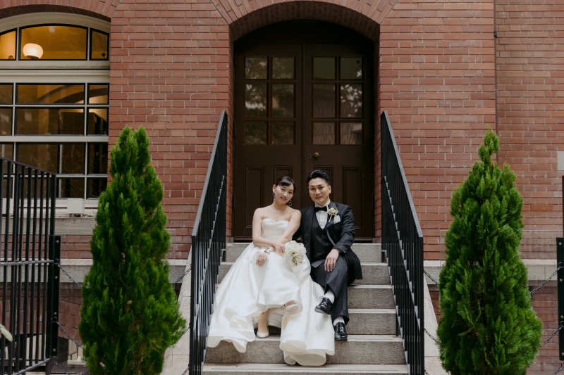 【東京駅・丸の内】おしゃれな街をお散歩しながら撮影＊東京駅&丸の内(日中)1時間撮影プラン◆ご新婦ヘアメイク・全データ・移動費込