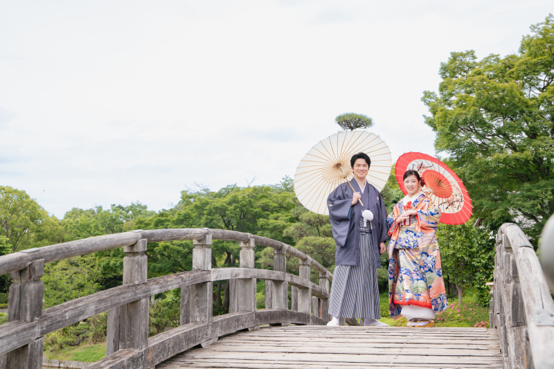 【和装ロケ】"花田苑"撮影プラン◆和の空間を楽しみながらゆったり1時間撮影・ご新婦様ヘア&メイク・着付け・移動費・全データ込