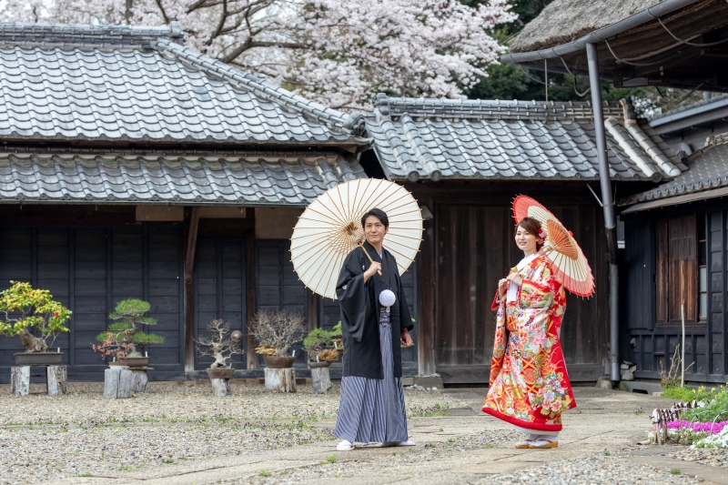 【洋館・邸宅プラン】重要文化財”旧吉田家住宅”で和装撮影◆ご新婦ヘアセット&メイク・移動費・申請費・全データ込