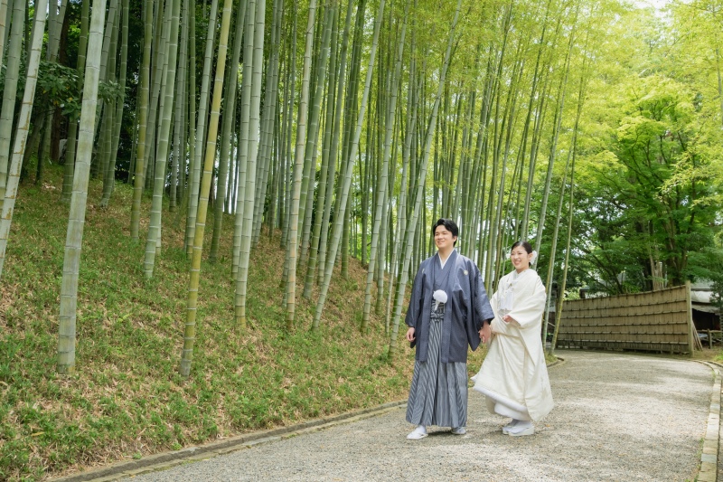 【和装ロケ】"花田苑"撮影プラン◆和の空間を楽しみながらゆったり1時間撮影・ご新婦様ヘア&メイク・着付け・移動費・全データ込