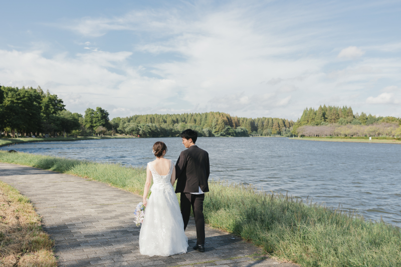 【洋装ロケ】自然豊かな森でナチュラルに”21世紀の森と広場”プラン◆ヘアメイク・ヘアメイクアテンド・全データ・申請費・移動費込