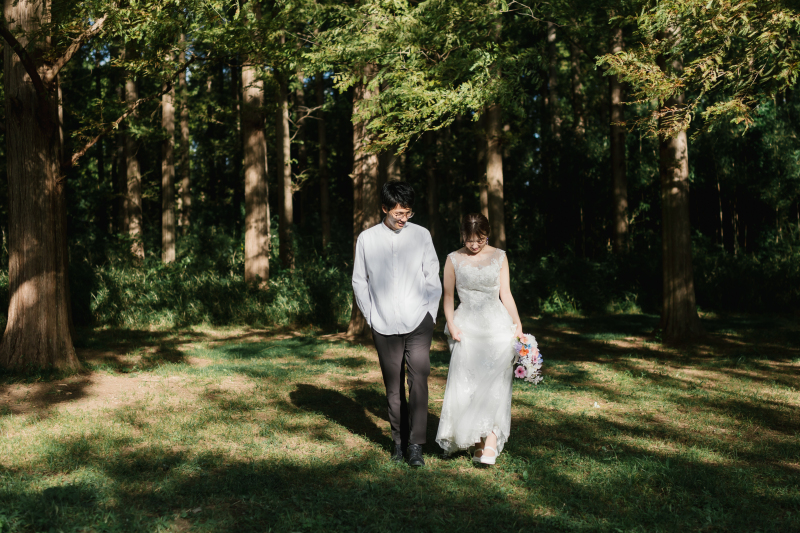 【洋装ロケ】海外の公園のような雰囲気で残す”水元公園”プラン◆ご新婦ヘアメイク・ヘアメイクアテンド・全データ・申請費・移動費込