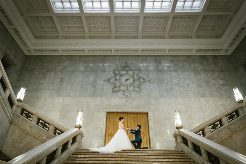 【東京国立博物館】撮影プラン※平均3〜4ヶ月待ち◆新婦ヘアセット&メイク・ドレス&タキシード・1.5時間撮影・移動費・全データ付