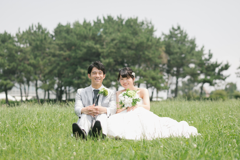 【海プラン】森も海も！葛西臨海公園＋海浜公園90分撮影プラン◆ご新婦様ヘアメイク・全データ・申請料・ご移動費含む