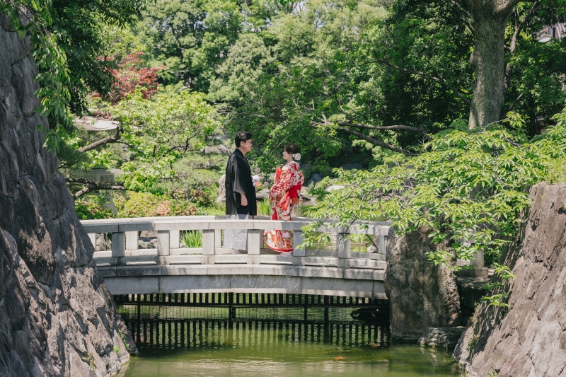 【和装ロケ】"花畑記念庭園"撮影プラン◆和の空間を楽しみながらゆったり1時間撮影・ご新婦様ヘアメイク・着付け・移動費・全データ込