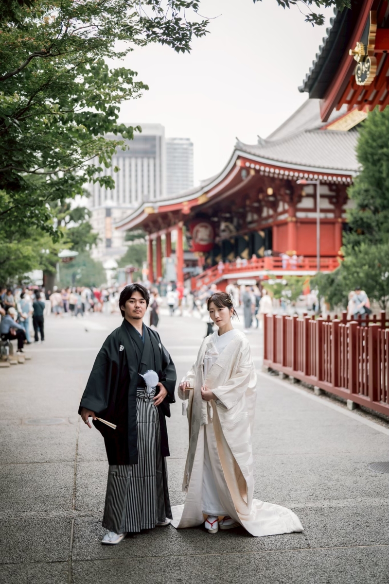 ポーズを決めてかっちりショットも