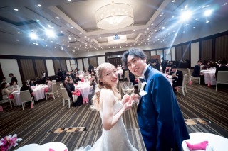 前撮りだけじゃない。結婚式当日もおまかせを