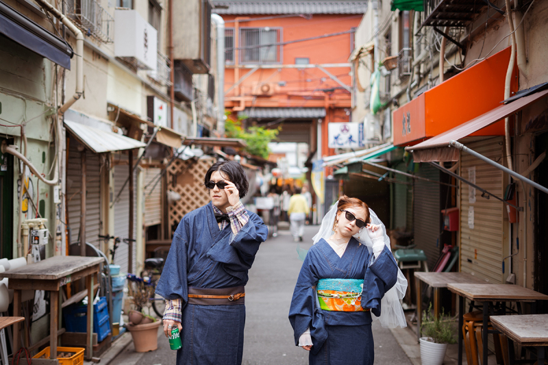 移動の途中だって絵になる浅草!