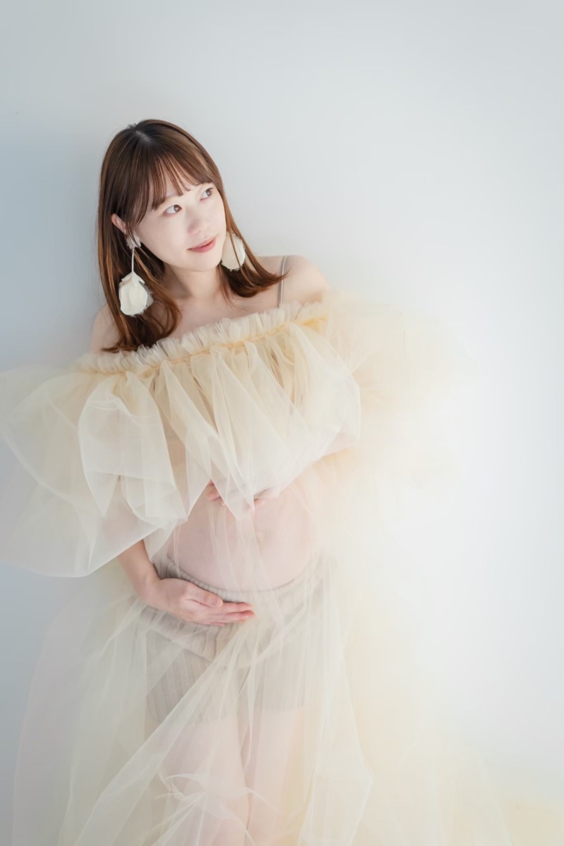 【マタニティウエディング】選べるマタニティ対応 ウエディングドレス♪ スタジオ撮影プラン ¥45,000