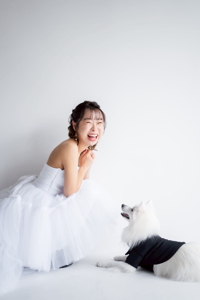 愛犬・愛猫 ペットと一緒に♪ スタジオ限定前撮りプラン108,900円