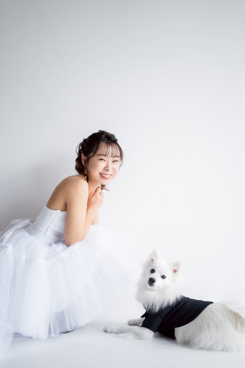 愛犬・愛猫 ペットと一緒に♪ スタジオ限定前撮りプラン108,900円