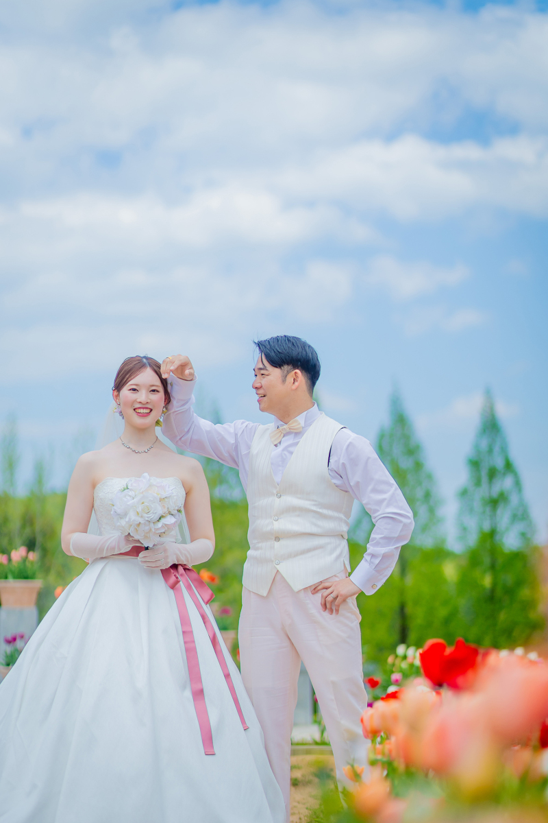 青空背景で可愛い1枚に♪