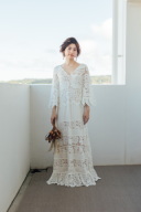 カジュアルインポートドレス　W-71