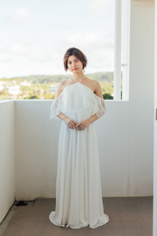 カジュアルインポートドレス　W73