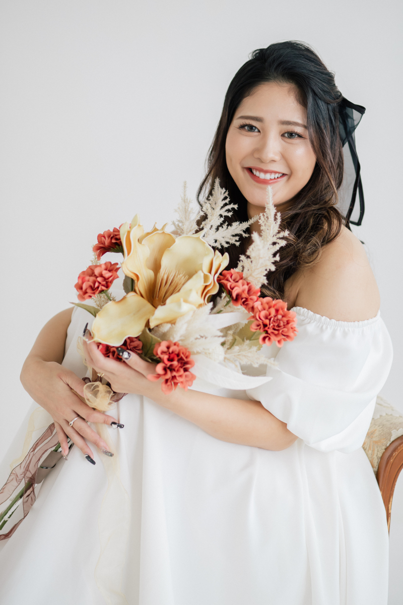 花嫁様のソロショット