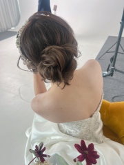 新婦クイックヘアチェンジ
