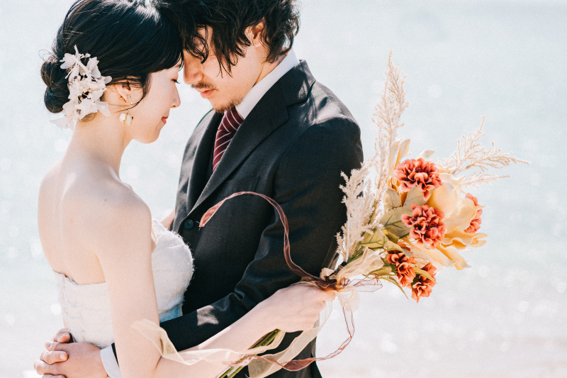 ◇写真即日納品◇【オープニングムービー付】Beach Plan・洋装1点・データ100カット