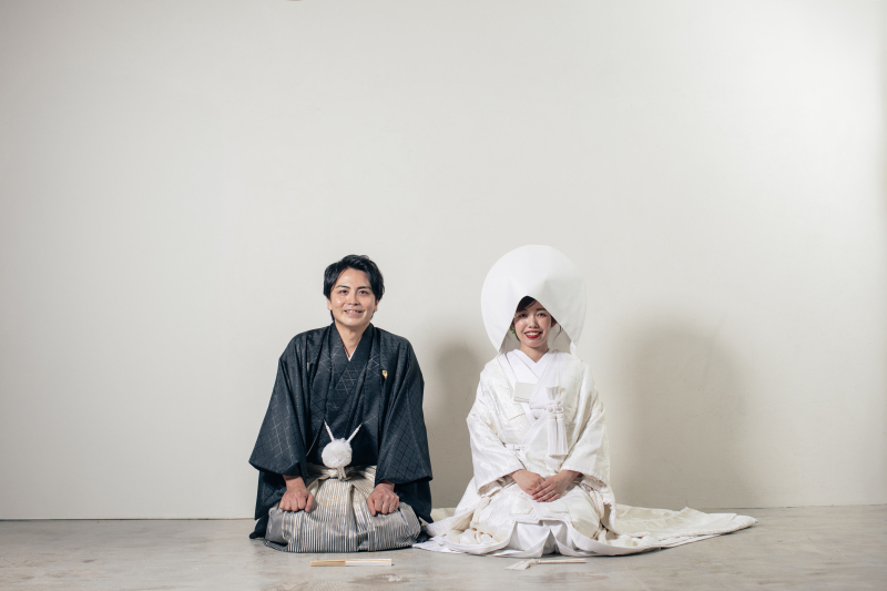 【和装プラン・即日データ納品】和装Studio Plan・新郎・新婦和装1点・データ50カット