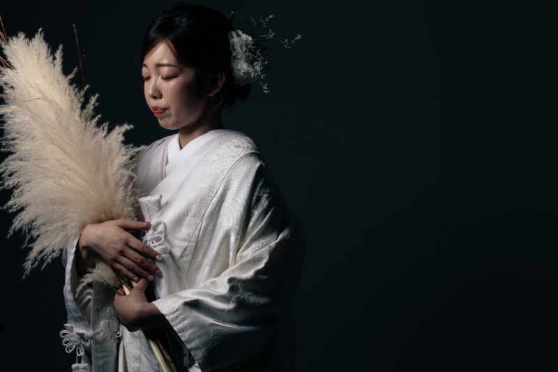 ☆撮影日までに仕上げます!☆【ウェディングエステ2回付】和装・スタジオ30カットプラン