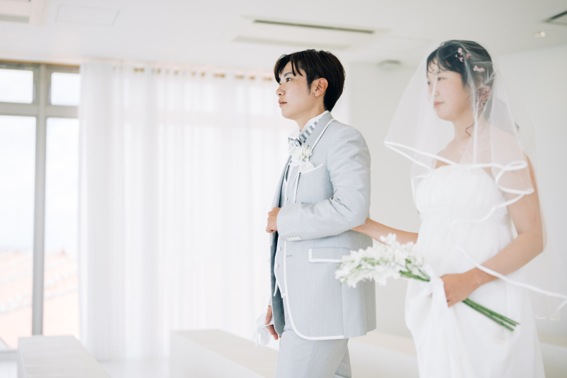 ◇写真即日納品◇【オープニングムービー付】Beach+Chapel Plan・洋装1点・データ200カット