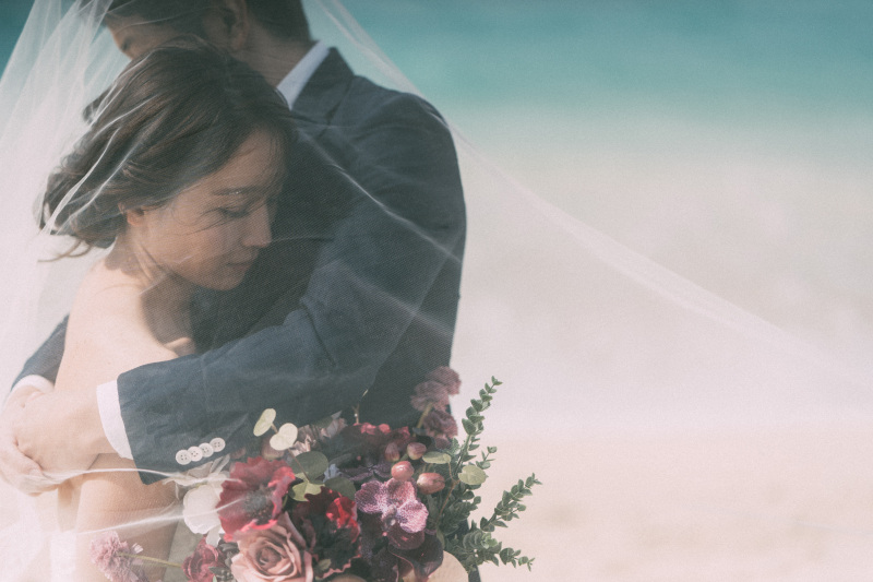 ☆撮影を完璧な状態で☆【ウェディングエステ付】洋装・ビーチ100カットプラン