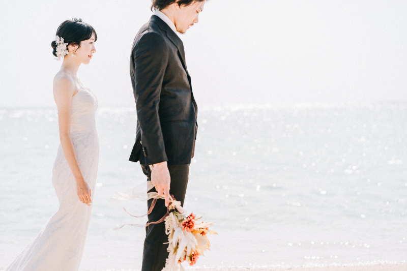 ◇写真即日納品◇【オープニングムービー付】Beach Plan・洋装1点・データ100カット