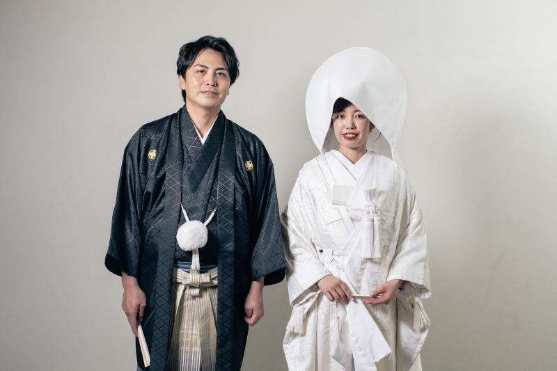 ☆撮影日までに仕上げます!☆【ウェディングエステ2回付】和装・スタジオ30カットプラン