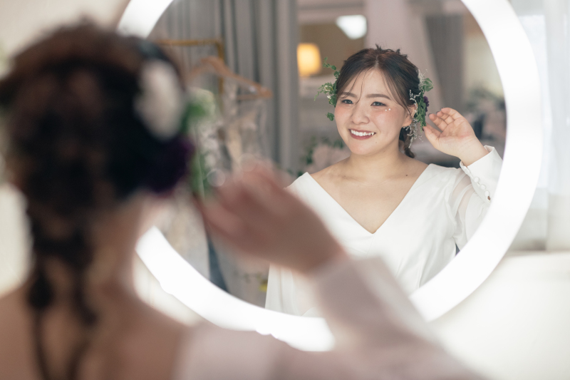 ☆撮影日までに仕上げます!☆【ウェディングエステ2回付】洋装・スタジオ30カットプラン