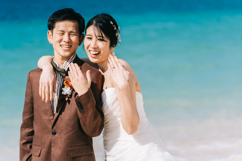 ◇写真即日納品◇【オープニングムービー付】Beach+Chapel Plan・洋装1点・データ200カット