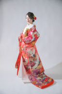 色打掛レッド&times;ピンク(UK010)