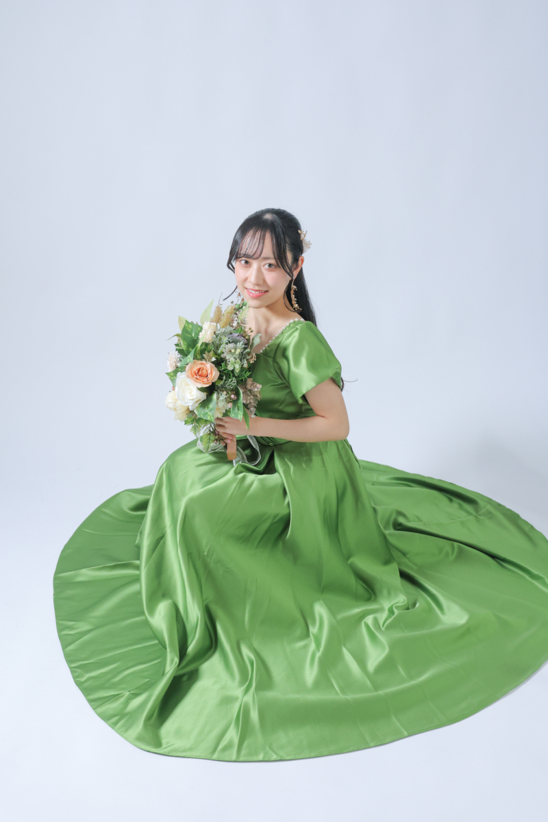 カラードレス※グリーン(WCD002)