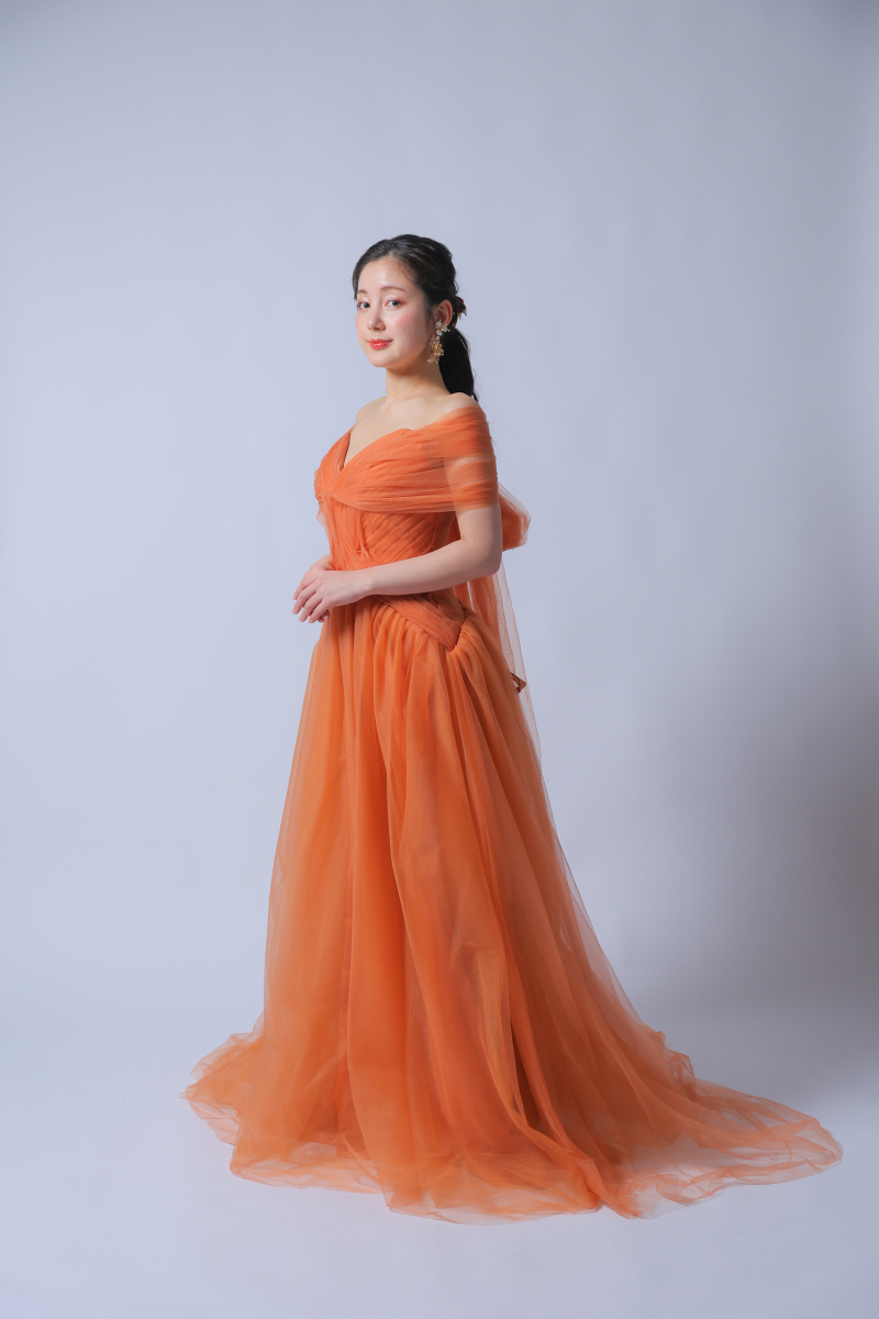 カラードレス※オレンジ(WCD004)