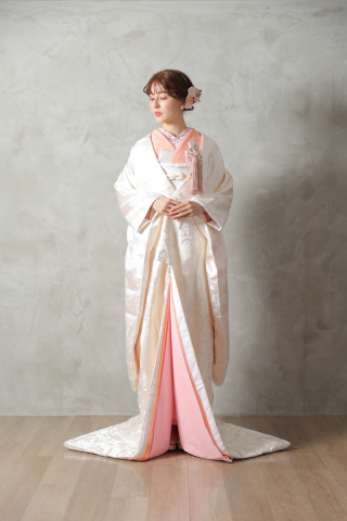 白無垢※色打掛ピンク(SM012)