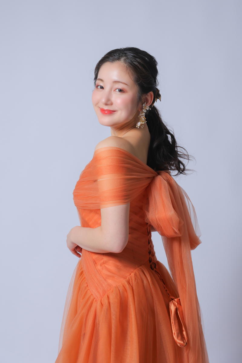 カラードレス※オレンジ(WCD004)