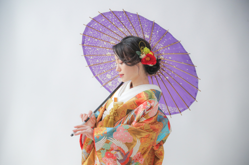 ウェディングフォトスタジオ【JOYFUL】_色打掛・着物が豊富