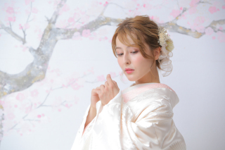 ウェディングフォトスタジオ【JOYFUL】_スタジオ背景【SAKURA】
