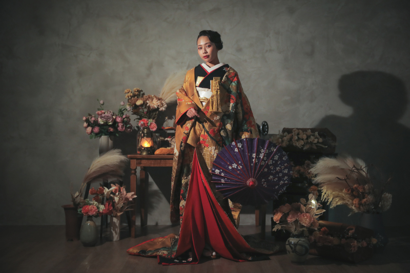 【\10月限定/新規オープン特別価格】和装スタジオフォトプラン 和装一着&和装小物選び放題&レタッチ無料