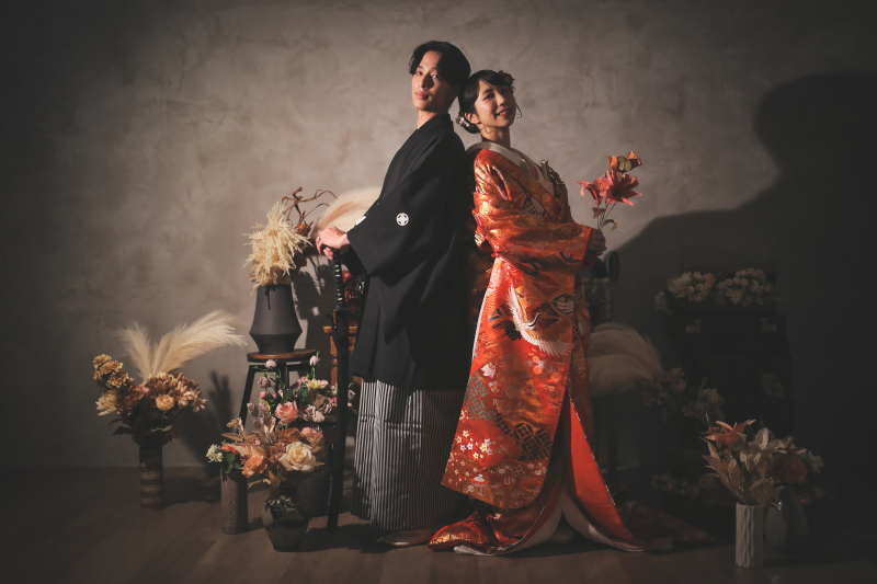 【\10月限定/新規オープン特別価格】和洋装スタジオフォトプラン 和洋装2着&小物選び放題&レタッチ無料