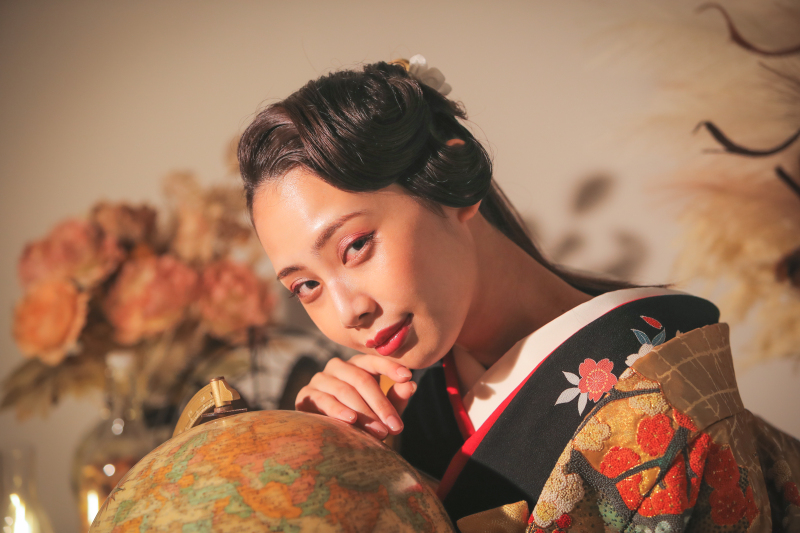 【\10月限定/新規オープン特別価格】和装スタジオフォトプラン 和装一着&和装小物選び放題&レタッチ無料