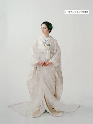 白 ﾚｰｽ打掛SUK-03 